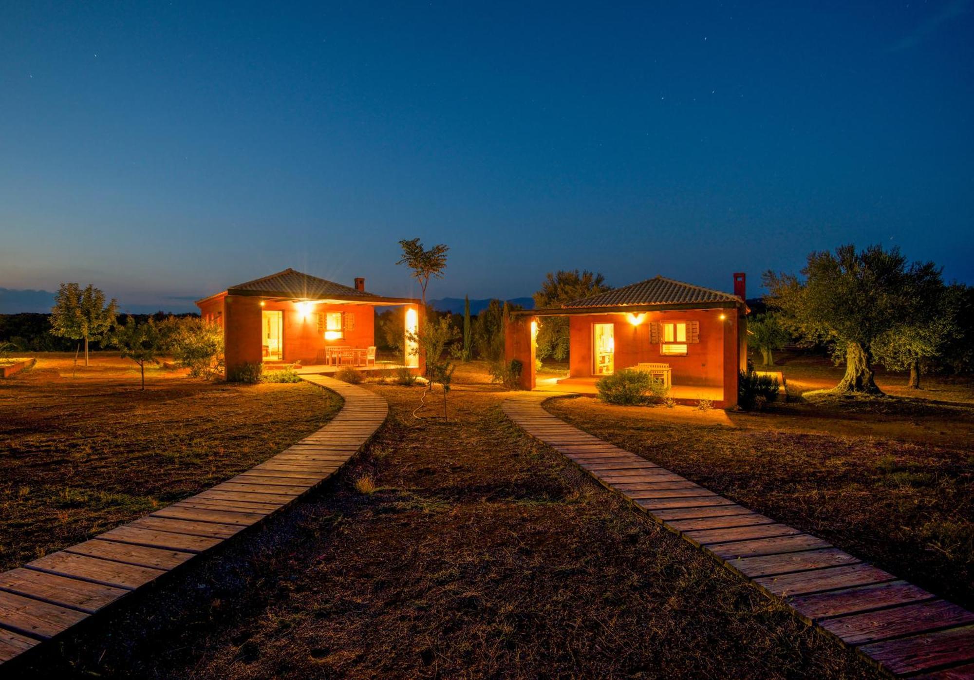 Eumelia Organic Agrotourism Farm Hotel Gouvai Bagian luar foto